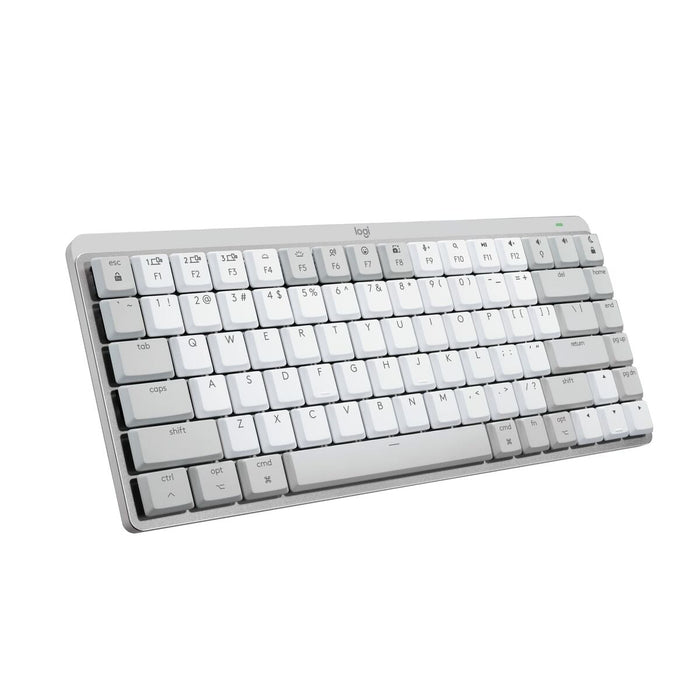 Tastatură Fără Fir Logitech MX Mechanical Qwertz Germană Alb Gri