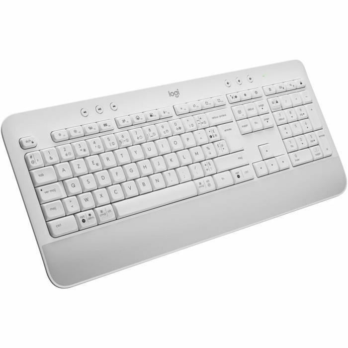 Tastatură Logitech Signature K650 AZERTY Franceză Alb