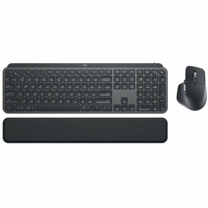 Tastatură Logitech MX Keys S Combo Qwerty Spaniolă Negru Gri Grafit