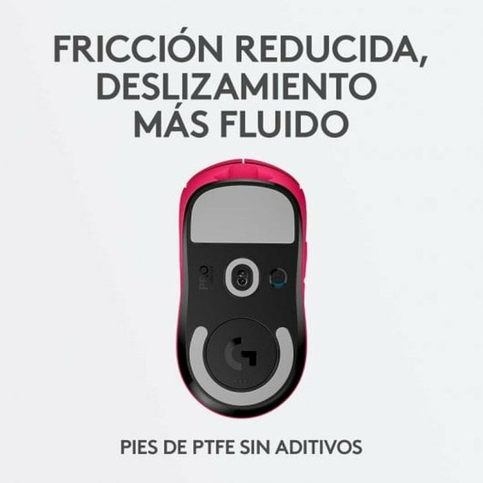Mouse Logitech  G PRO X SUPERLIGHT 2 LIGHTSPEED Roz Magenta