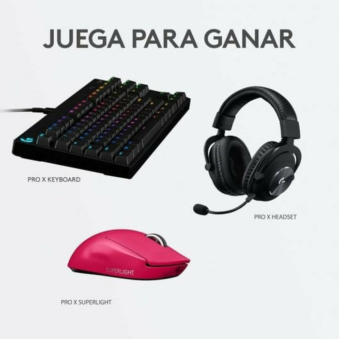Mouse Logitech  G PRO X SUPERLIGHT 2 LIGHTSPEED Roz Magenta