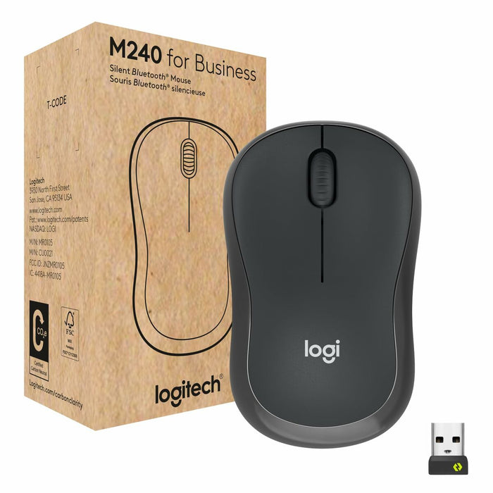Mouse Fără Fir Logitech M240 4000 dpi Grafit