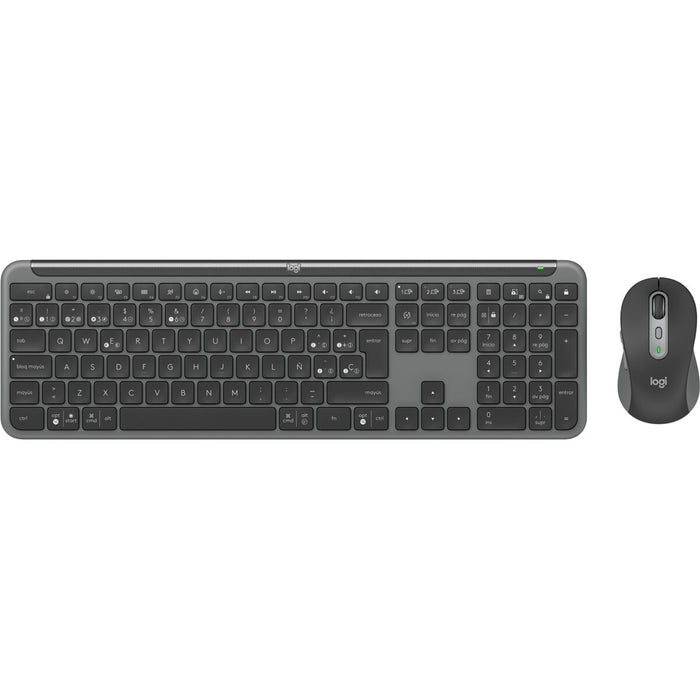 Tastatură și Mouse Logitech MK950 Grafit Qwerty Spaniolă