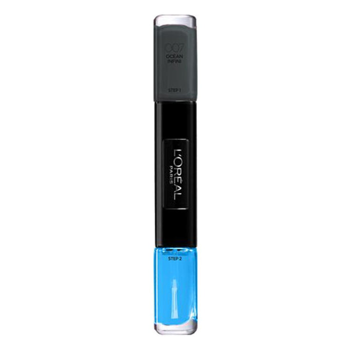 Lac de unghii, L'Oréal Paris Infallible 007 Ocean Infini, 5 ml, set 2