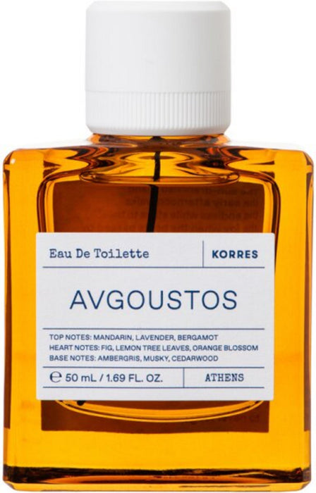 Apă de toaletă Korres Avgoustos, unisex, 50 ml