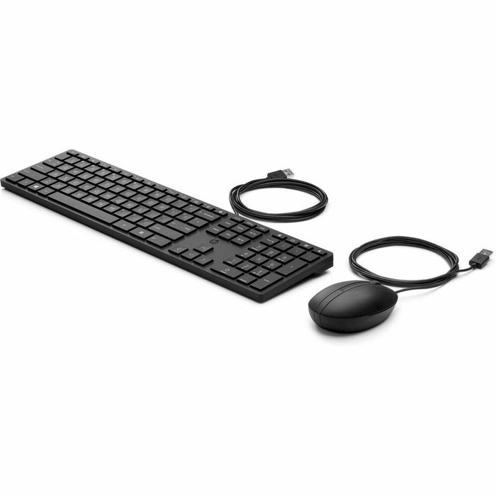 Tastatură și Mouse HP 9SR36AA#ABE Negru Qwerty Spaniolă