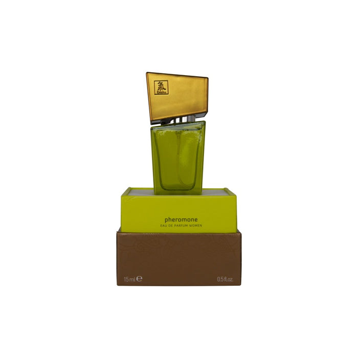 Parfum cu feromoni pentru femei, Shiatsu, aromă de lime, 15 ml