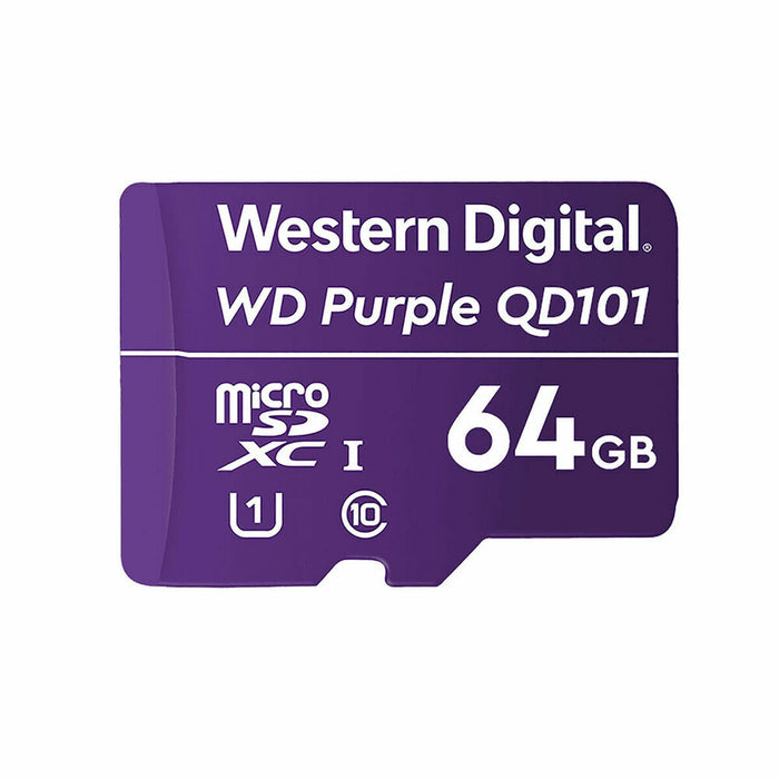 Card Micro SD Western Digital WD Purple SC QD101 64 GB