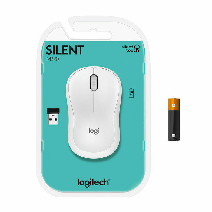 Mouse Logitech M220 Alb