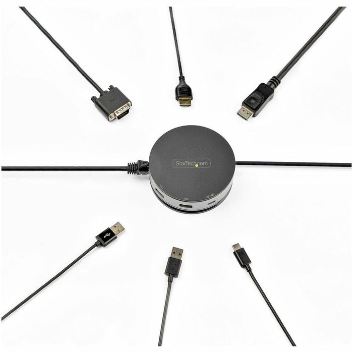 Hub USB Startech DKT31CHDVCM          Negru