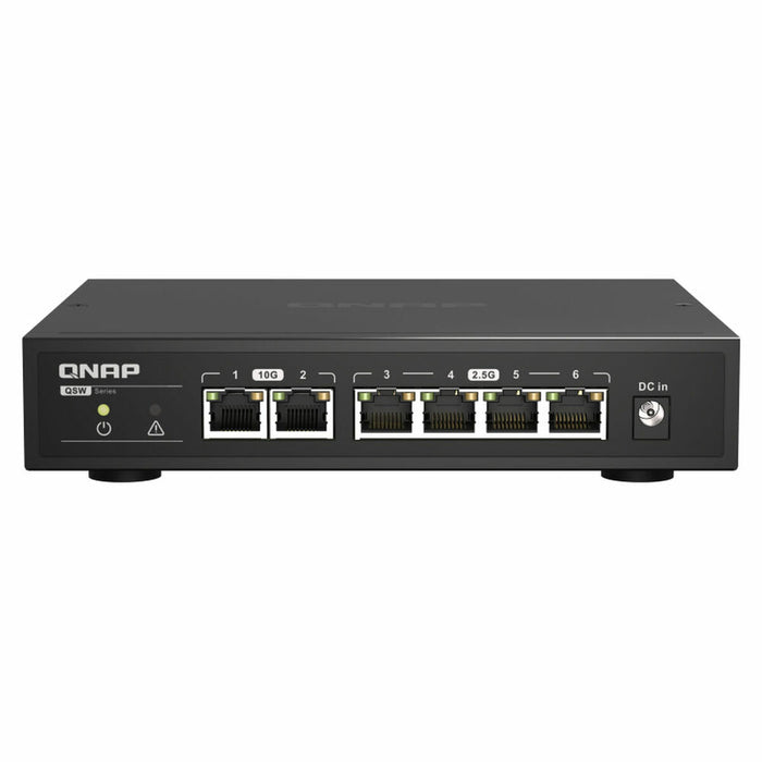 Router Qnap QSW-2104-2T          Negru 10 Gbit/s