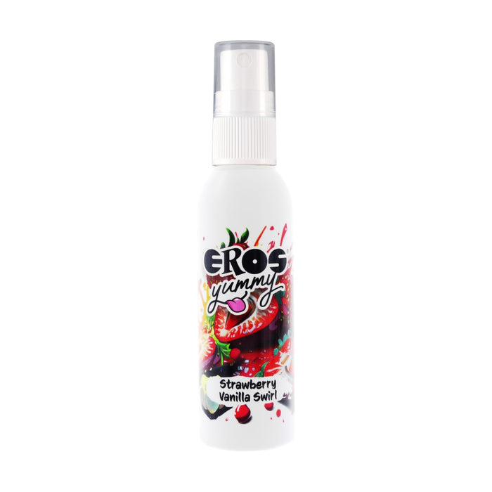 Spray de aromă pentru corp, Eros Yummy, căpșuni și vanilie, 50 ml