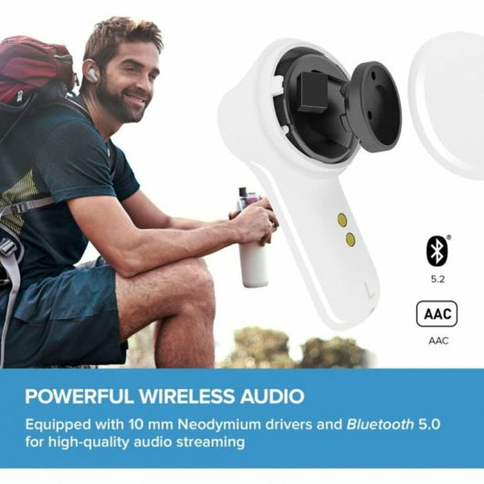 Căști cu Microfon Creative Technology Zen Air Alb