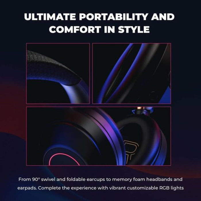 Căști cu Microfon Creative Technology Zen Hybrid Pro Negru