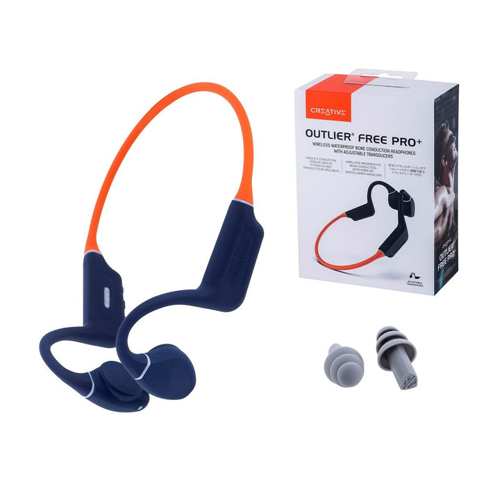 Căști Bluetooth Sportive Creative Technology 51EF1081AA002 Portocaliu