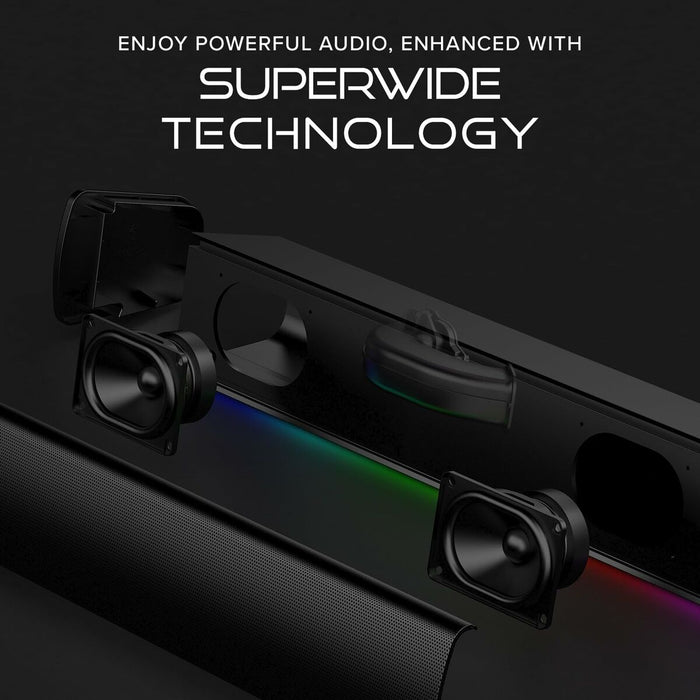 Bară de Sunet fără Fir Creative Technology GS3 Negru 12 W