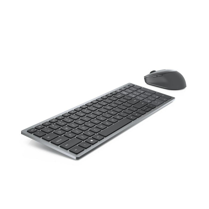 Tastatură și Mouse Dell 580-AIWM Negru Gri Titaniu Monocrom QWERTY Qwerty US