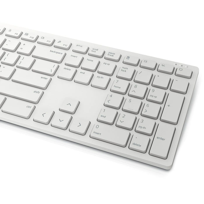 Tastatură și Mouse Fără Fir Dell KM5221W-WH Alb Qwerty US