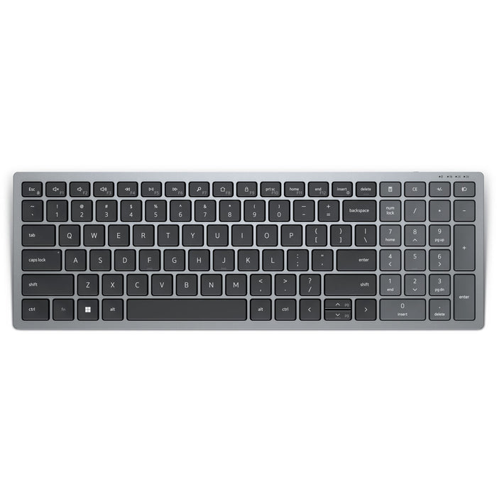 Tastatură Fără Fir Dell KB740 Negru Gri Engleză QWERTY