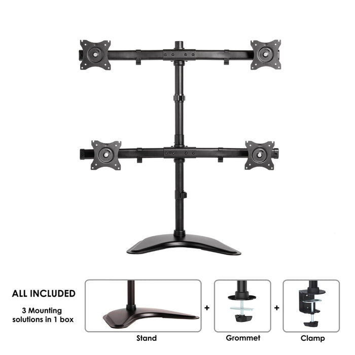 Suport de Masă pentru Ecran Neomounts NM-D335D4BLACK