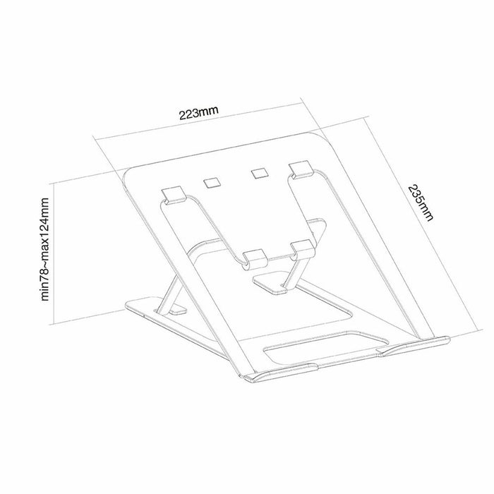 Suport pentru Laptop Neomounts NSLS085BLACK
