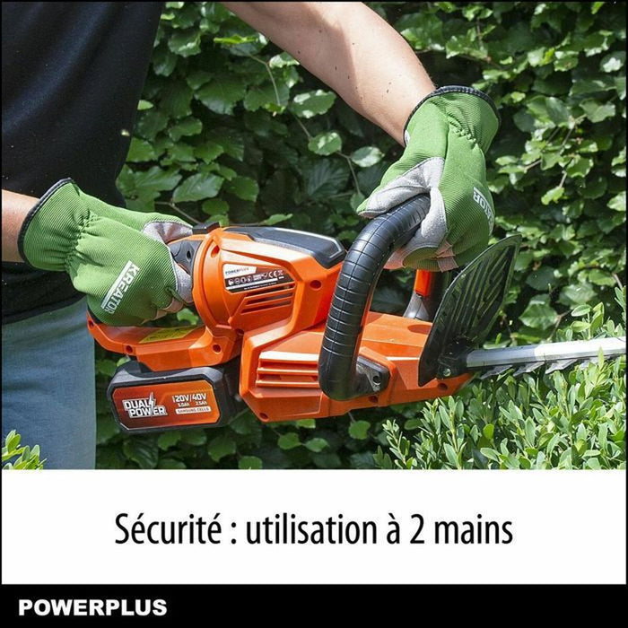Foarfece de grădină Powerplus 40 V