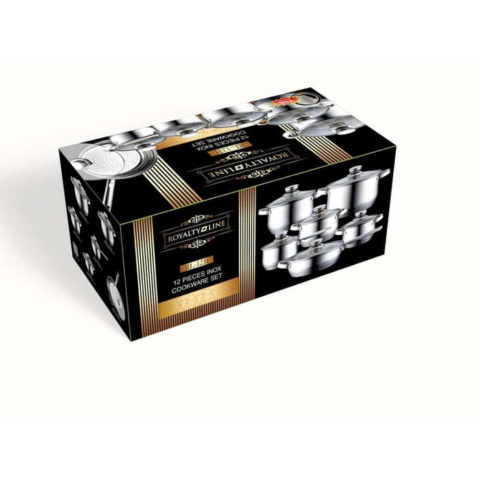 Vase de Gătit Royalty Line 1231 Oțel 12 Piese