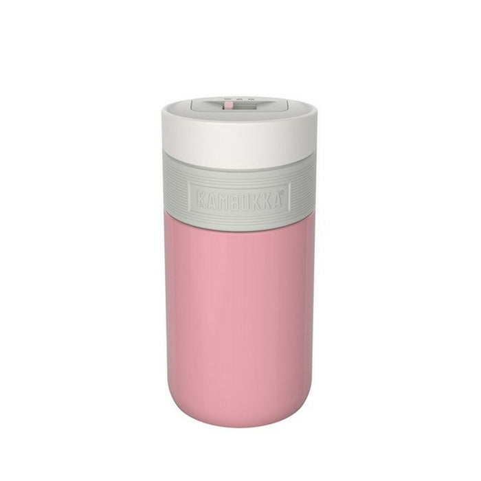Termos Kambukka Etna Alb Roz Silicon Oțel inoxidabil 300 ml