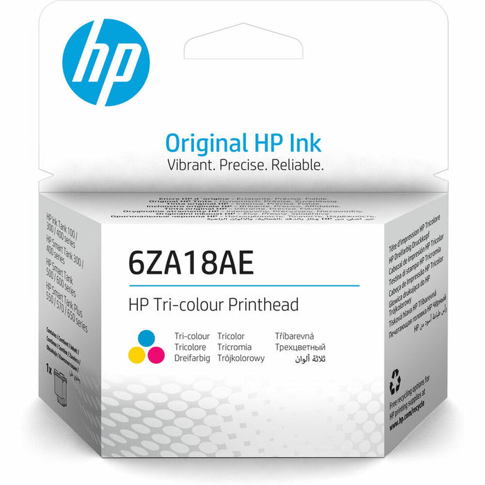 Cartuș cu Cerneală Originală HP 6ZA18AE Tricolor