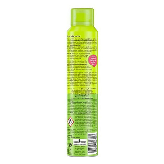 Șampon Sec Got2b Extra Schwarzkopf 4076451 200 ml