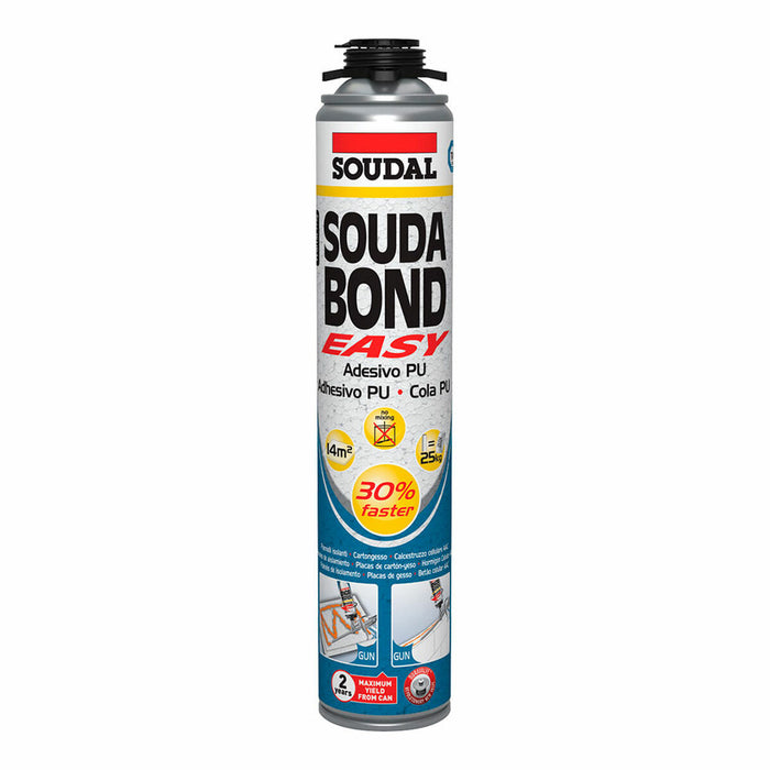 Spumă Soudal SoudaBond Easy Poliuretan Pistol 750 ml
