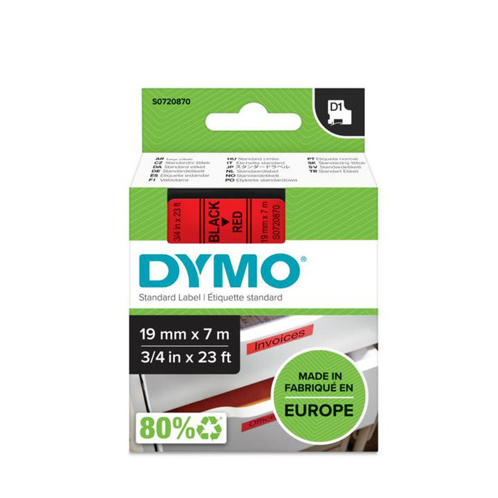 Etichete pentru Imprimantă Dymo S0720870 Roșu Negru