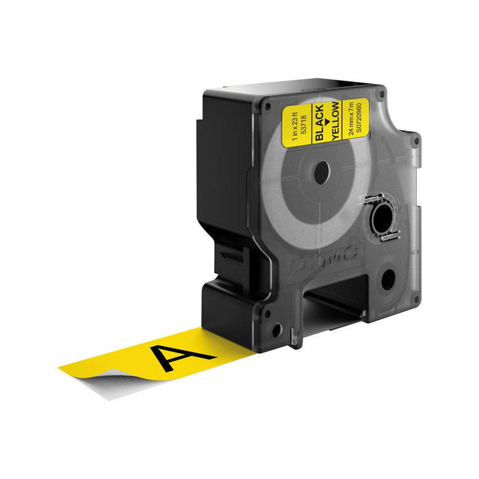 Bandă Laminată pentru Aparate de Etichetat Dymo S0720980 Negru 24 mm