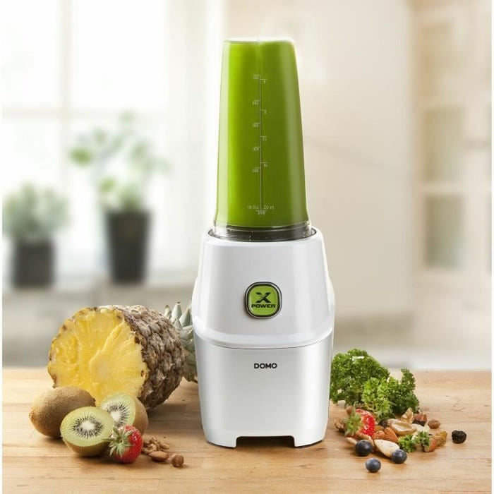 Mixer cu Pahar DOMO 900 W 600 ml Alb