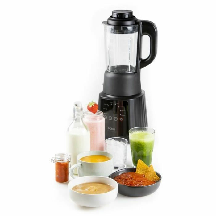 Mixer cu Pahar DOMO Negru Transparent