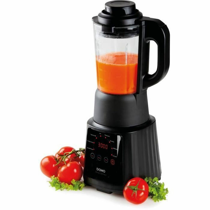 Mixer cu Pahar DOMO Negru Transparent