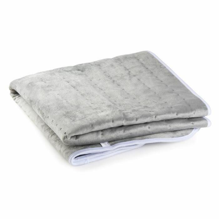 Husă de saltea electrică DOMO Individual Franela Gri 150 x 80 cm