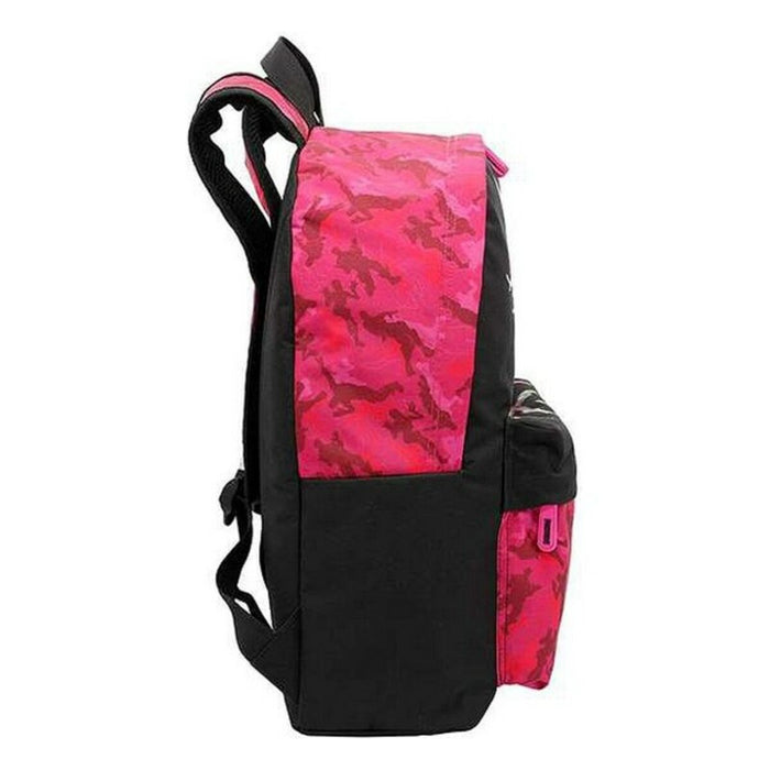 Ghiozdan Fortnite Max Drift Negru Fucsia (31 x 43 x 13 cm)