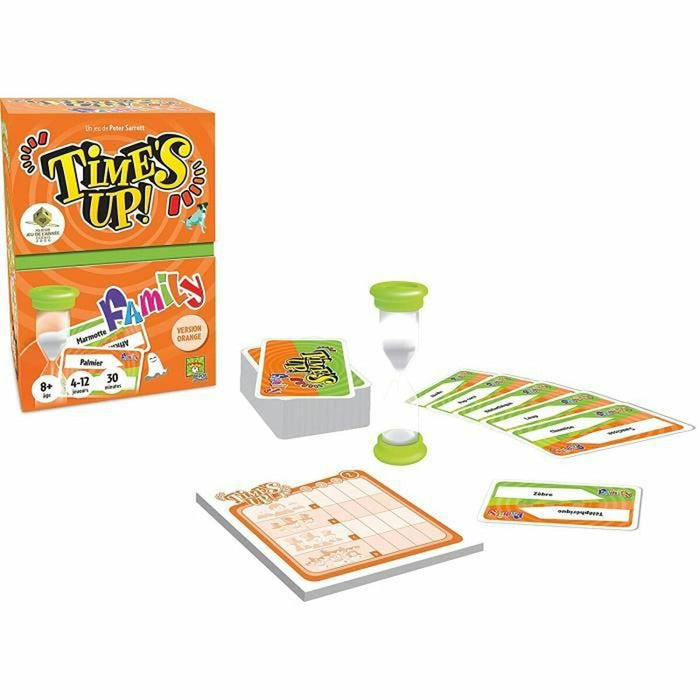 Joc deîntrebări și răspunsuri Asmodee Time's Up Family - Orange Version (FR)
