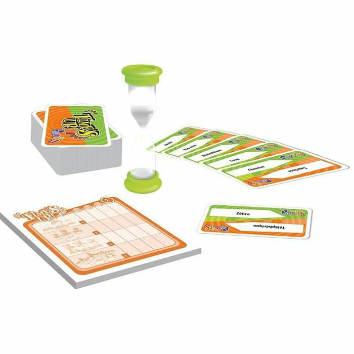 Joc deîntrebări și răspunsuri Asmodee Time's Up Family - Orange Version (FR)