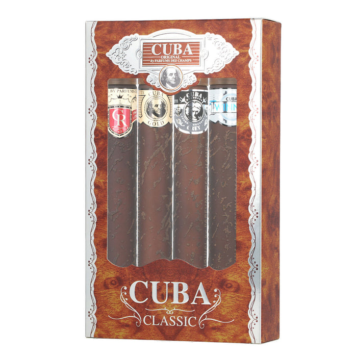Set de Parfum Bărbați Cuba EDT Classic 4 Piese