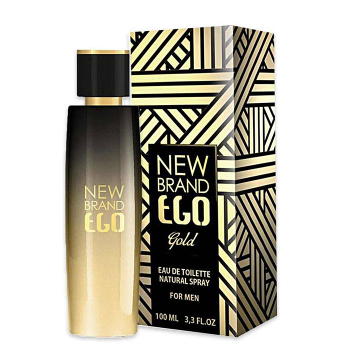 Apă de toaletă New Brand Gold Ace, pentru bărbați, 100 ml