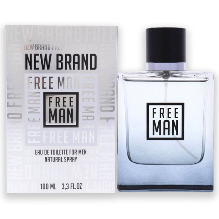 Apă de toaletă New Brand Free Man, pentru bărbați, 100 ml