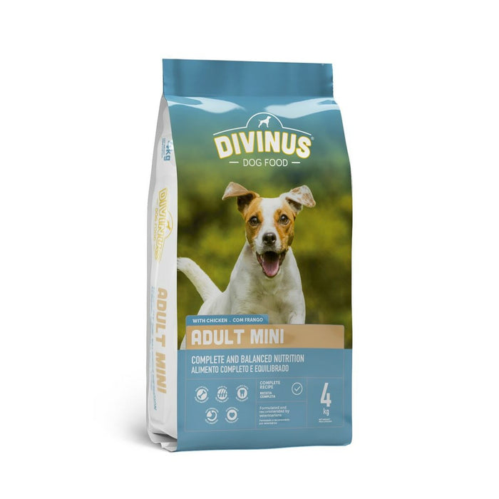 Nutreț Divinus Mini Adult Carne 4 Kg