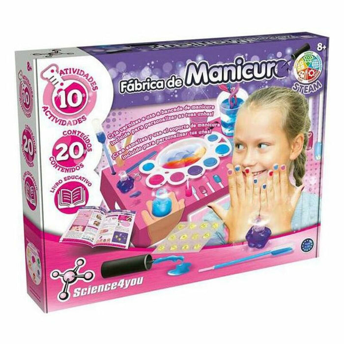 Set de Manichiură Crea tus Esmaltes Science4you 80002646