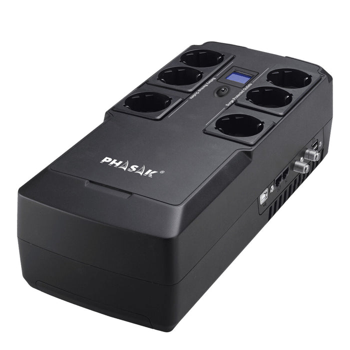 Sistem de Alimentare Neîntreruptă Interactiv Phasak PH 9478 800 VA