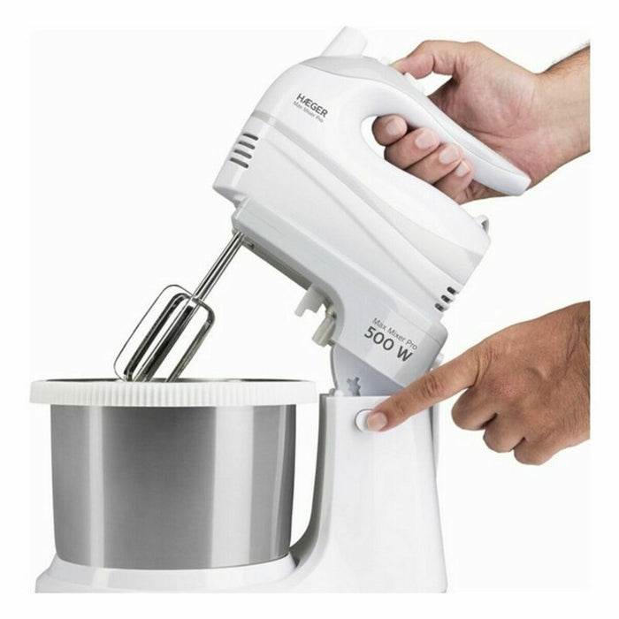 mixerul-malaxor cu bol Haeger BL-5BW.009A 2 L 500 W 500W