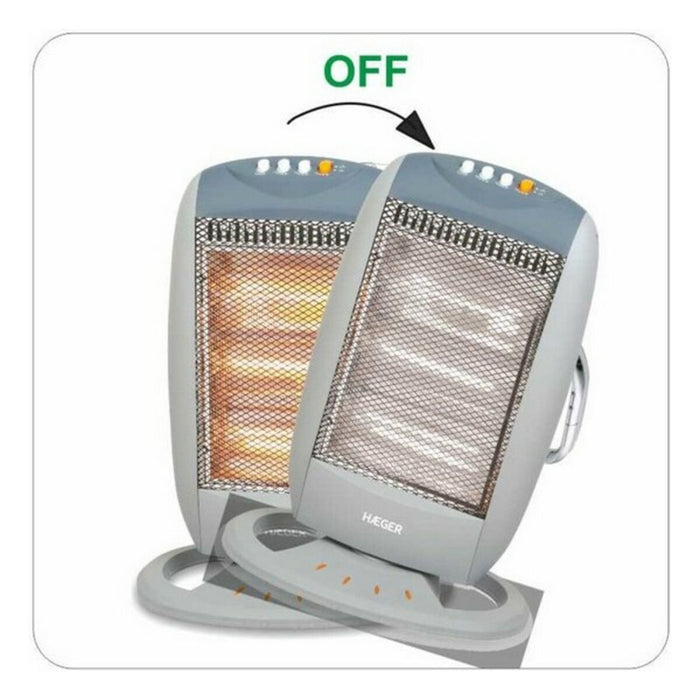 Încălzitor Portabil Haeger Halo 1200 Plus 1200 W