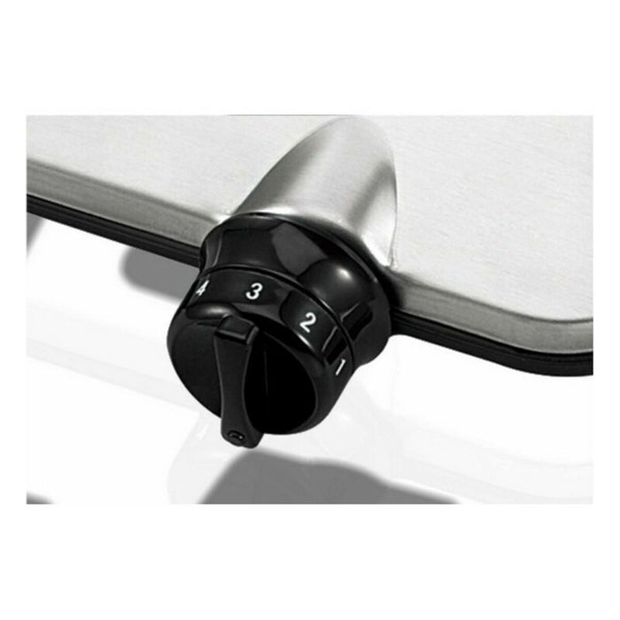 Plita Electrică Haeger HP01S014A Oțel inoxidabil 1 Plită Argintiu 1500 W 1500W