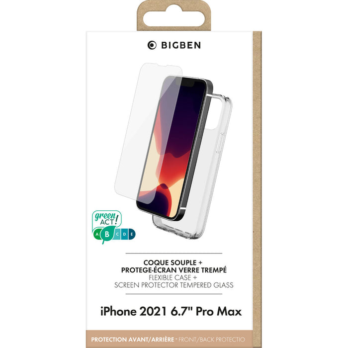 Husă pentru Mobil BigBen Connected PACKSILIVTIP1367 Transparent Apple iPhone 13 Pro Max